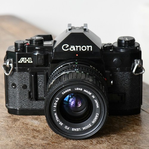 Canon 35mm slr film - a-1,