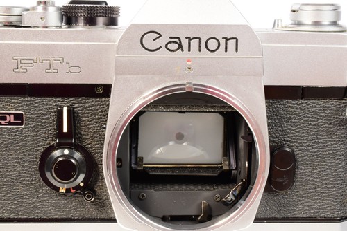 Canon ftb camera pre - ftb, cut