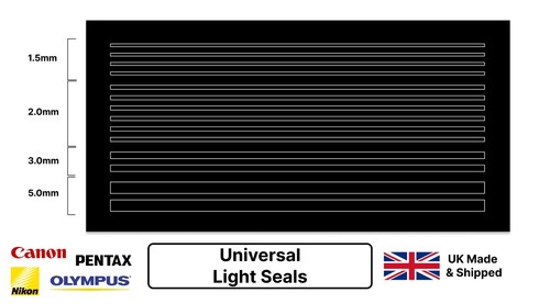 Universal light seals - seals, for